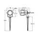Braytron LED Prikspot Grondspot IP65 - 9W 850Lm - 3000K 830 Warm Wit | 60 Graden Stralingshoek Braytron LED Prikspot Grondspot IP65 - 9W 850Lm - 3000K 830 Warm Wit | 60 Graden Stralingshoek