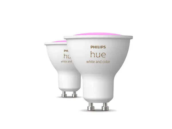 LED Spot GU10 RGBW - 4.2W 400 lumen | GU10 Fitting - Philips Hue White en Color Ambiance LED Spot GU10 RGBW - 4.2W 400 lumen | GU10 Fitting - Philips Hue White en Color Ambiance