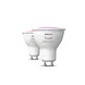 Philips HUE LED Spot GU10 RGBW - 4.2W 400 lumen | GU10 Fitting - Philips Hue White en Color Ambiance Philips HUE LED Spot GU10 RGBW - 4.2W 400 lumen | GU10 Fitting - Philips Hue White en Color Ambiance