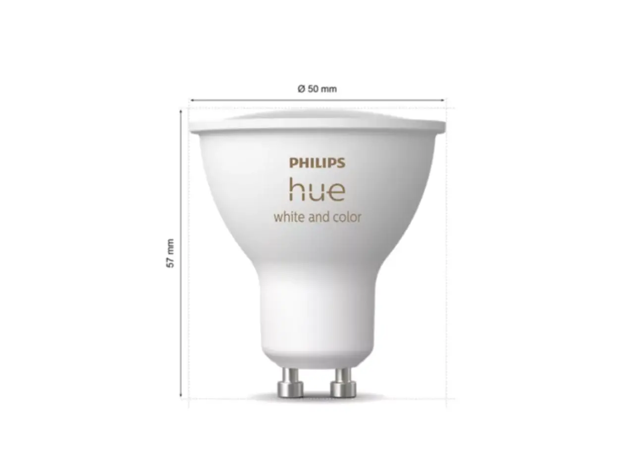 LED Spot GU10 RGBW - 4.2W 400 lumen | GU10 Fitting - Philips Hue White en Color Ambiance LED Spot GU10 RGBW - 4.2W 400 lumen | GU10 Fitting - Philips Hue White en Color Ambiance