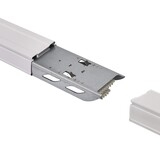 3 Fase - LED Lichtlijn Draagrail - Basis profiel Spanningsrail Wit  | 1500MM - 8 Aderig  Type Sirius