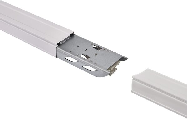 3 Fase - LED Lichtlijn Draagrail - Basis profiel Spanningsrail Wit | 1500MM - 8 Aderig Type Sirius 3 Fase - LED Lichtlijn Draagrail - Basis profiel Spanningsrail Wit | 1500MM - 8 Aderig Type Sirius