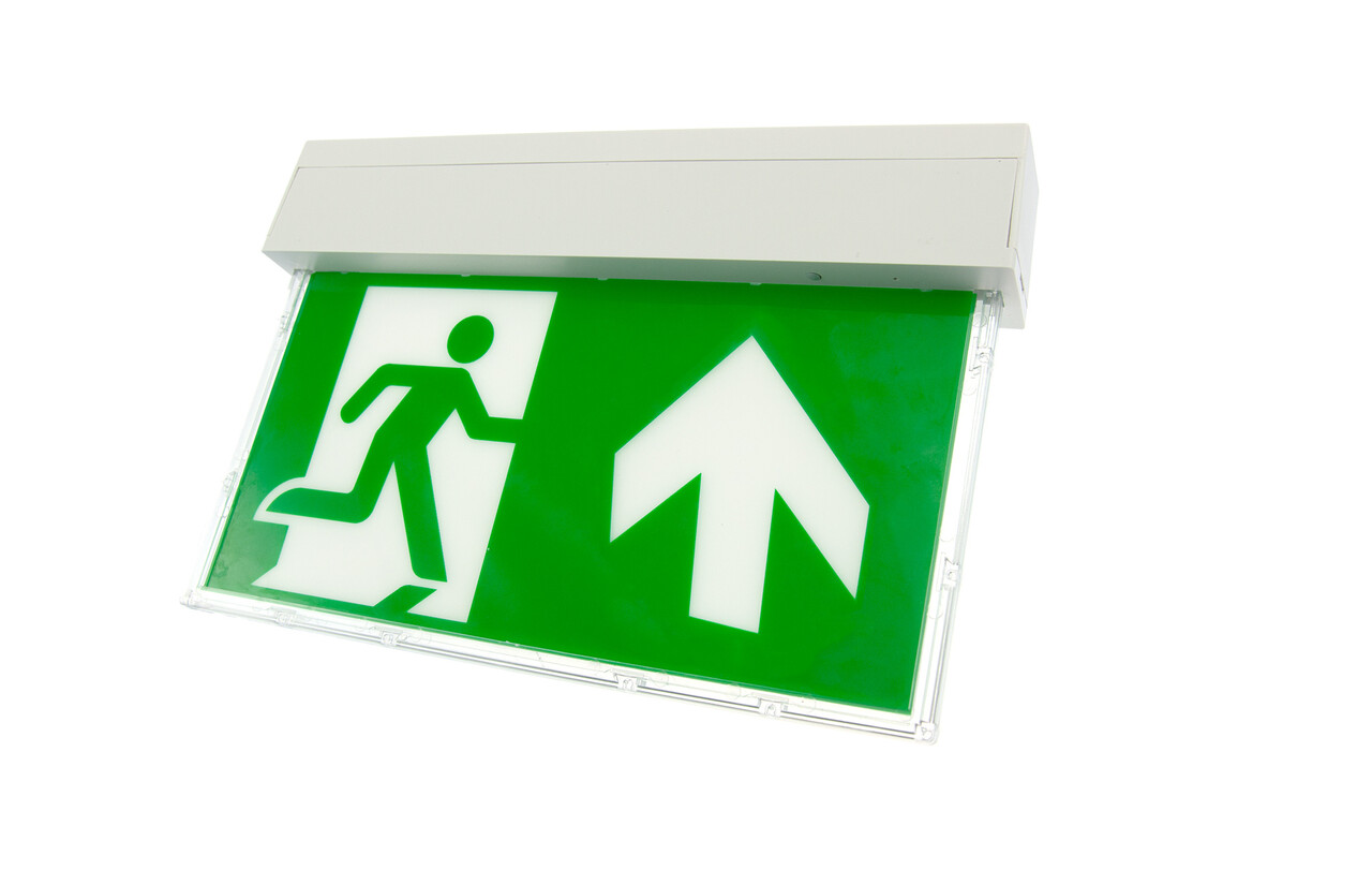 Macbright LED Noodverlichting armatuur IP40 - Wit Continu - 3W 280Lm - 5000K 850 Koel Wit | Type Pollux-2 Inbouw Opbouw Macbright LED Noodverlichting armatuur IP40 - Wit Continu - 3W 280Lm - 5000K 850 Koel Wit | Type Pollux-2 Inbouw Opbouw