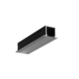 Topmet Aluminium U- Inbouw Profiel Smart-In Zwart - 2000x16.4mm | 2 Meter - Geschikt voor 14mm LED Strip - type SMART-IN16 BC3/U4 Topmet Aluminium U- Inbouw Profiel Smart-In Zwart - 2000x16.4mm | 2 Meter - Geschikt voor 14mm LED Strip - type SMART-IN16 BC3/U4