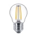 Philips LED Verlichting | Officieel distributeur Master Value LEDluster E27 Kogel Filament Helder 3.4W 470lm - 927 Zeer Warm Wit | Beste Kleurweergave - Dimbaar - Vervangt 40W