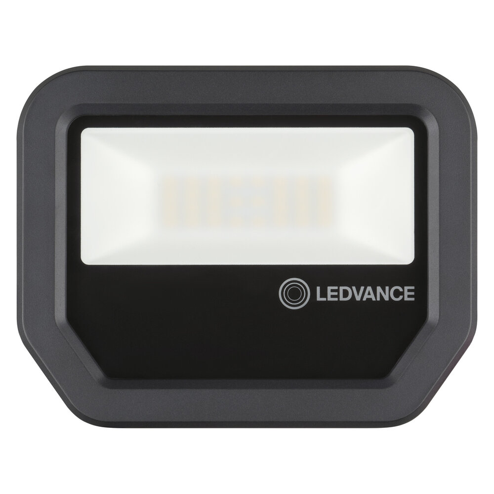 Ledvance LED Breedstraler Aluminium Zwart 17W 2400lm 100D - 840 Koel Wit | IP66 - Symmetrisch Ledvance LED Breedstraler Aluminium Zwart 17W 2400lm 100D - 840 Koel Wit | IP66 - Symmetrisch