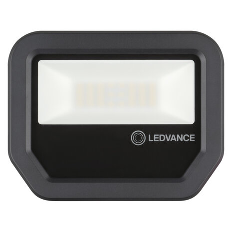 Ledvance LED Breedstraler Aluminium Zwart 17W 2400lm 100D - 840 Koel Wit | IP66 - Symmetrisch Ledvance LED Breedstraler Aluminium Zwart 17W 2400lm 100D - 840 Koel Wit | IP66 - Symmetrisch