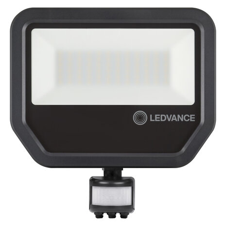 Ledvance Zakelijk: Professionele LED Verlichting & Armaturen | voor de installateur LED Breedstraler IP66 - Sensor Zwart - 41W 6000Lm - 4000k 840 Helder Wit | IK07  Schemer en Bewegingssensor - 1M aansluitkabel