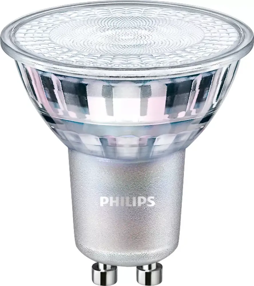 Philips LED Verlichting | Officieel distributeur MASTER Value LEDspot GU10 PAR16 3.7W 270lm 60D - 927 Zeer Warm Wit | Beste Kleurweergave - Vervangt 35W