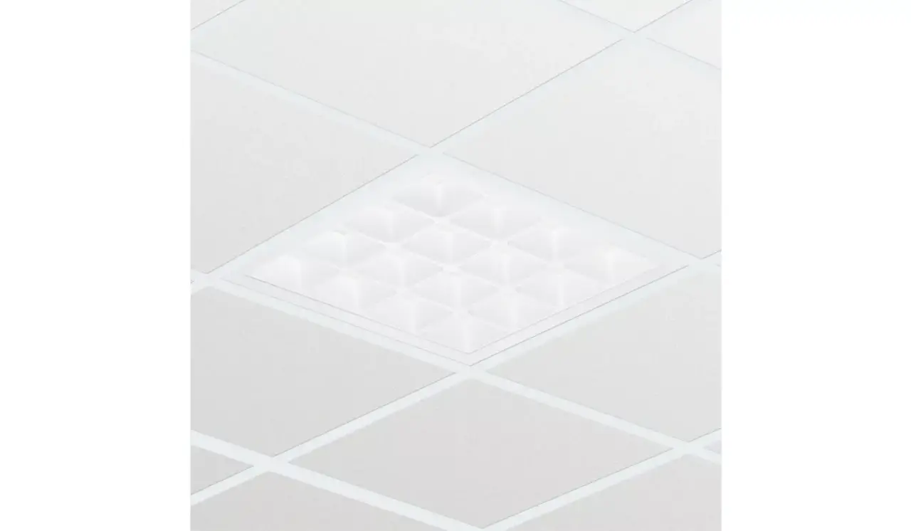 Philips LED Verlichting | Officieel Assortiment Signify Professional. LED Paneel PowerBalance gen2 - 24W - 600x600mm - 3400lm - 142 lm/W - 4000K - CRI≥90 - UGR16 - DALI - IP20/40 - IK03 - Wit - Wieland - Inbouw