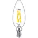 Philips LED Verlichting | Officieel Assortiment Signify Professional. MASTER LED E14 Kaars Filament Helder 2.5W 340lm - 922-927 Dim To Warm | Beste Kleurweergave - Dimbaar - Vervangt 25W