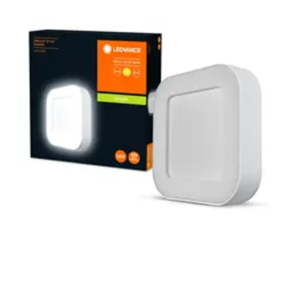 Ledvance Zakelijk: Professionele LED Verlichting & Armaturen | voor de installateur LED Wandlamp - Endura Stijl Vierkant - Wit - 13.5W 600lm - 3000K Warm Wit