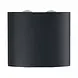 Ledvance LED Wandlamp - Endura Stijl Updown Deco - Donker Grijs - 11W 550lm - 3000K Warm Wit Ledvance LED Wandlamp - Endura Stijl Updown Deco - Donker Grijs - 11W 550lm - 3000K Warm Wit