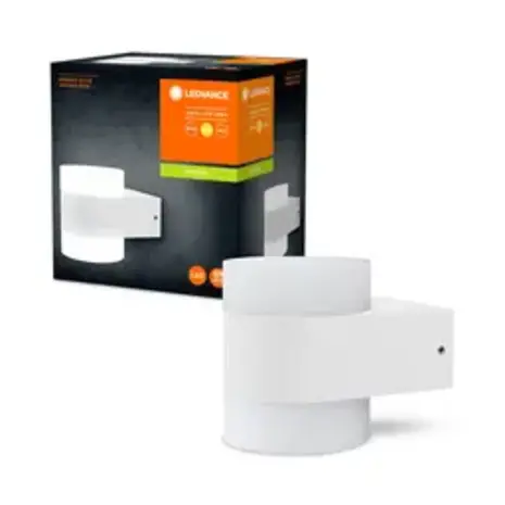 Ledvance LED Wandlamp - Endura Stijl Updown Puck -Wit - 13W 980lm - 3000K Warm Wit