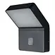 Ledvance LED Wandlamp - Endura Stijl Wide - Donker Grijs - 12W 750lm - 3000K Warm Wit | Bewegings- en lichtsensor Ledvance LED Wandlamp - Endura Stijl Wide - Donker Grijs - 12W 750lm - 3000K Warm Wit | Bewegings- en lichtsensor