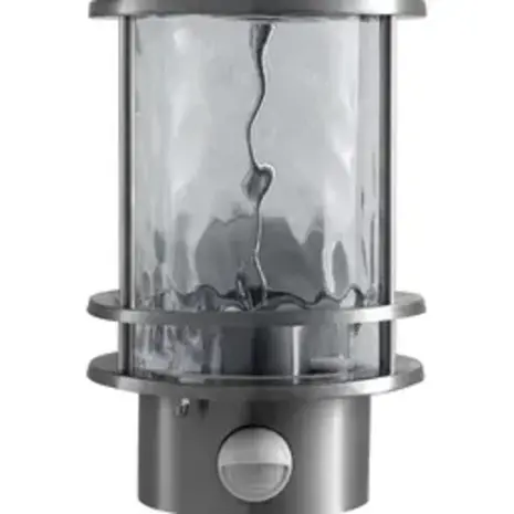 Ledvance LED Wandlamp - Endura Classis - Staal - E27 | Up - Bewegings- en lichtsensor Ledvance LED Wandlamp - Endura Classis - Staal - E27 | Up - Bewegings- en lichtsensor