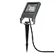 Ledvance LED Breedstraler - Endura Spike - Zwart - 20W 1700lm - 3000K Warm Wit Ledvance LED Breedstraler - Endura Spike - Zwart - 20W 1700lm - 3000K Warm Wit