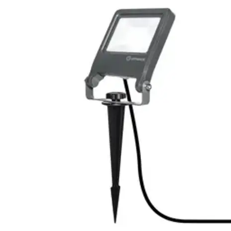 Ledvance Zakelijk: Professionele LED Verlichting & Armaturen | voor de installateur LED Breedstraler - Endura Spike - Zwart - 20W 1700lm - 3000K Warm Wit