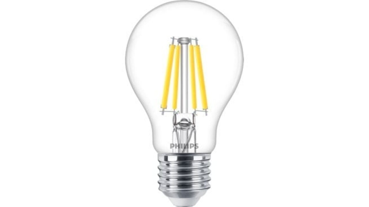 Philips LED lamp - E27 fitting - A60 - Master Value - 3.4w - vervangt 40W  - 470L/m - 927 - 2700K extra warm wit - CL - Glass