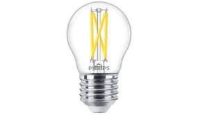 Philips LED lamp - E27 fitting - MASTER LEDLuster -DT2.5-25W - 927 - 2700K extra warm wit - P45CL - G