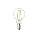Philips Corepro LEDluster E14 Filament Helderglas 2W 250lm - 827 Zeer Warm Wit - Vervangt 25W Philips Corepro LEDluster E14 Filament Helderglas 2W 250lm - 827 Zeer Warm Wit - Vervangt 25W