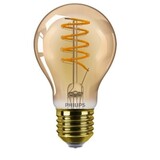 Philips LED lamp - E27 fitting - MASTER Value - Peer Goud - 4W - 250lm - 818 - 1800K zeer warm wit - Dimbaar - Vervangt 25W