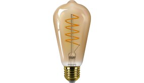 Philips LED Verlichting | Officieel Assortiment Signify Professional. MASTER Value LEDbulb E27 Edison Filament Goud 4W 250lm - 818 Zeer Warm Wit | Dimbaar - Vervangt 25W Philips LED Verlichting | Officieel Assortiment Signify Professional. MASTER Value LEDbulb E27 Edison Filament Goud 4W 250lm - 818 Zeer Warm Wit | Dimbaar - Vervangt 25W