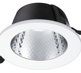 Philips LED Verlichting | Officieel distributeur LED Downlight IP54 - 170MM - 12W 1200Lm - 3000K 830 Warm Wit |  Zaagmaat 150MM - Ledinaire DN070B