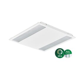 Philips LED Verlichting | Officieel distributeur LED Paneel CoreLine RC136B 31W 4300lm - 840 Koel Wit | 60x60cm - UGR <25 - Dali Dimbaar - Selecteerbaar wattage
