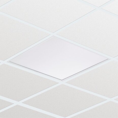Philips LED Paneel CoreLine RC132V 40W 3100lm - 840 Koel Wit | 60x60cm - UGR <19 - Dali Dimbaar - 3 uur Noodverlichting Philips LED Paneel CoreLine RC132V 40W 3100lm - 840 Koel Wit | 60x60cm - UGR <19 - Dali Dimbaar - 3 uur Noodverlichting