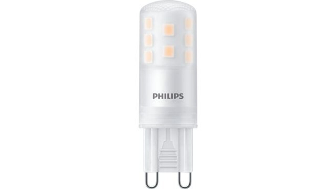 Philips LED Verlichting | Officieel distributeur LED spot - G9 fitting - CorePro LEDcapsule - MV - 2.6-25W - 827 - 2700K extra warm wit - D