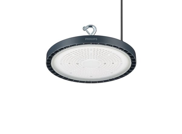 Philips LED Verlichting | Officieel distributeur LED Highbay BY121P Coreline G5 Aluminium Grijs 134W 20000lm 55D - 840 Koel Wit | IP65 - Dali Dimbaar
