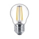 Philips LED Verlichting | Officieel distributeur Master Value LEDluster E27 Kogel Filament Helder 3.4W 470lm - 927 Zeer Warm Wit | Beste Kleurweergave - Dimbaar - Vervangt 40W