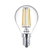 Philips LED Verlichting | Officieel distributeur Dimbare LED Filament Kogellamp E14 P45 - 3.4W 470Lm - 2700K 927 Warm Wit | TRIAC DIM - Helder glas - Vervangt 40W Philips LED Verlichting | Officieel distributeur Dimbare LED Filament Kogellamp E14 P45 - 3.4W 470Lm - 2700K 927 Warm Wit | TRIAC DIM - Helder glas - Vervangt 40W