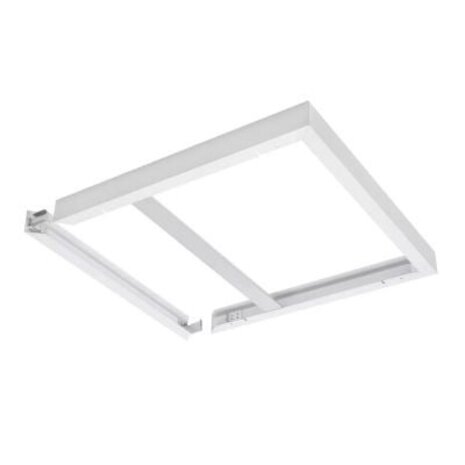 Ledvance Zakelijk: Professionele LED Verlichting & Armaturen | voor de installateur LED paneel Opbouw frame systeem- 60x60cm - Wit aluminium - 75mm hoog