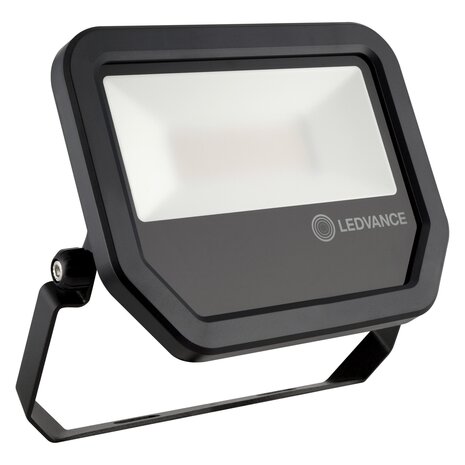 Ledvance LED Breedstraler GEN 3 Zwart 30W 3600lm 100D - 840 Koel Wit | IP65 - Symmetrisch