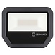 Ledvance LED Breedstraler GEN 3 Zwart 30W 3600lm 100D - 840 Koel Wit | IP65 - Symmetrisch