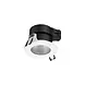 Philips LED Verlichting | Officieel distributeur Philips inbouwspot compleet wit - 4000k - 500lm - Binnenmaat Ø68mm, Buitenmaat Ø75 - Dimbaar