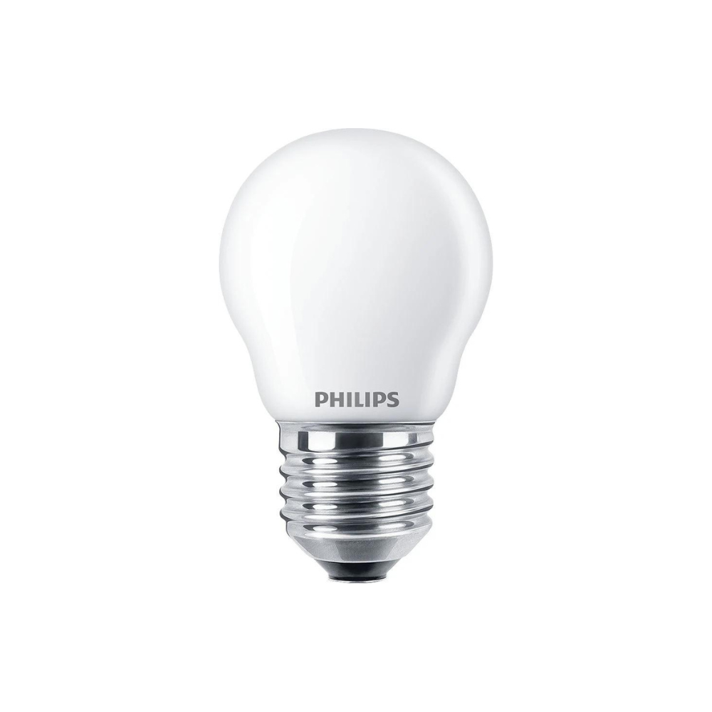 Philips LED Verlichting | Officieel distributeur Corepro LEDluster E27 Kogel Mat 4.3W 470lm - 827 Zeer Warm Wit | Vervangt 40W