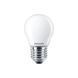 Philips LED Verlichting | Officieel distributeur Corepro LEDluster E27 Kogel Mat 4.3W 470lm - 827 Zeer Warm Wit | Vervangt 40W