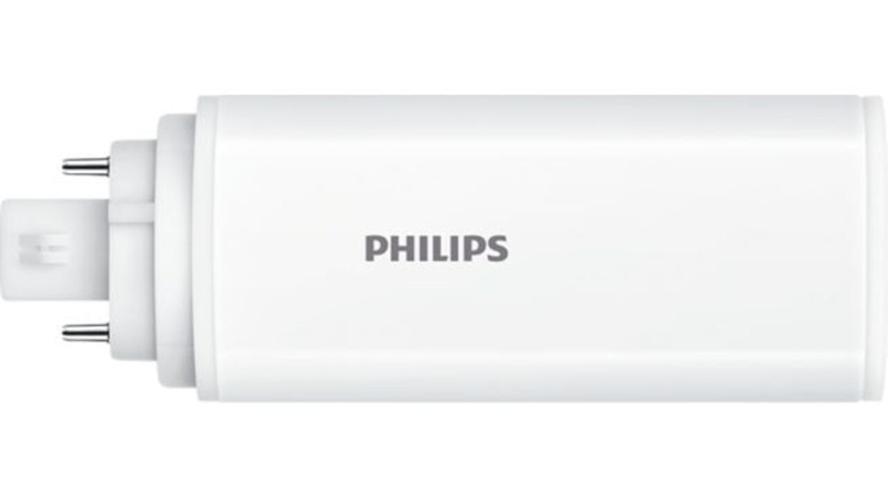 Philips LED Verlichting | Officieel distributeur LED PL-T CorePro Lamp - HF - 6.5W - 830 Warm Wit - 4P - GX24q-2