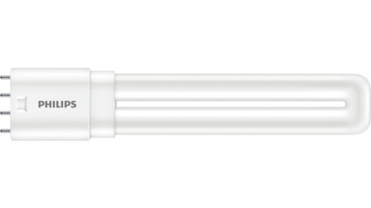 Philips LED Verlichting | Officieel distributeur LED PL-L CorePro Lamp - EM/Mains - 8W - 830 Warm Wit - 4P