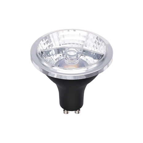 LCB LED Europe  LED Spot GU10 - AR70 - 6W - 2700K 827- 540lm -  45°  Zwart - Dimbaar