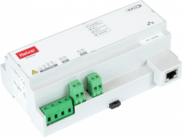 Helvar DALI-2 Router - Multi Master | 2 DALI Lijnen - MAX 57 DALI Armaturen