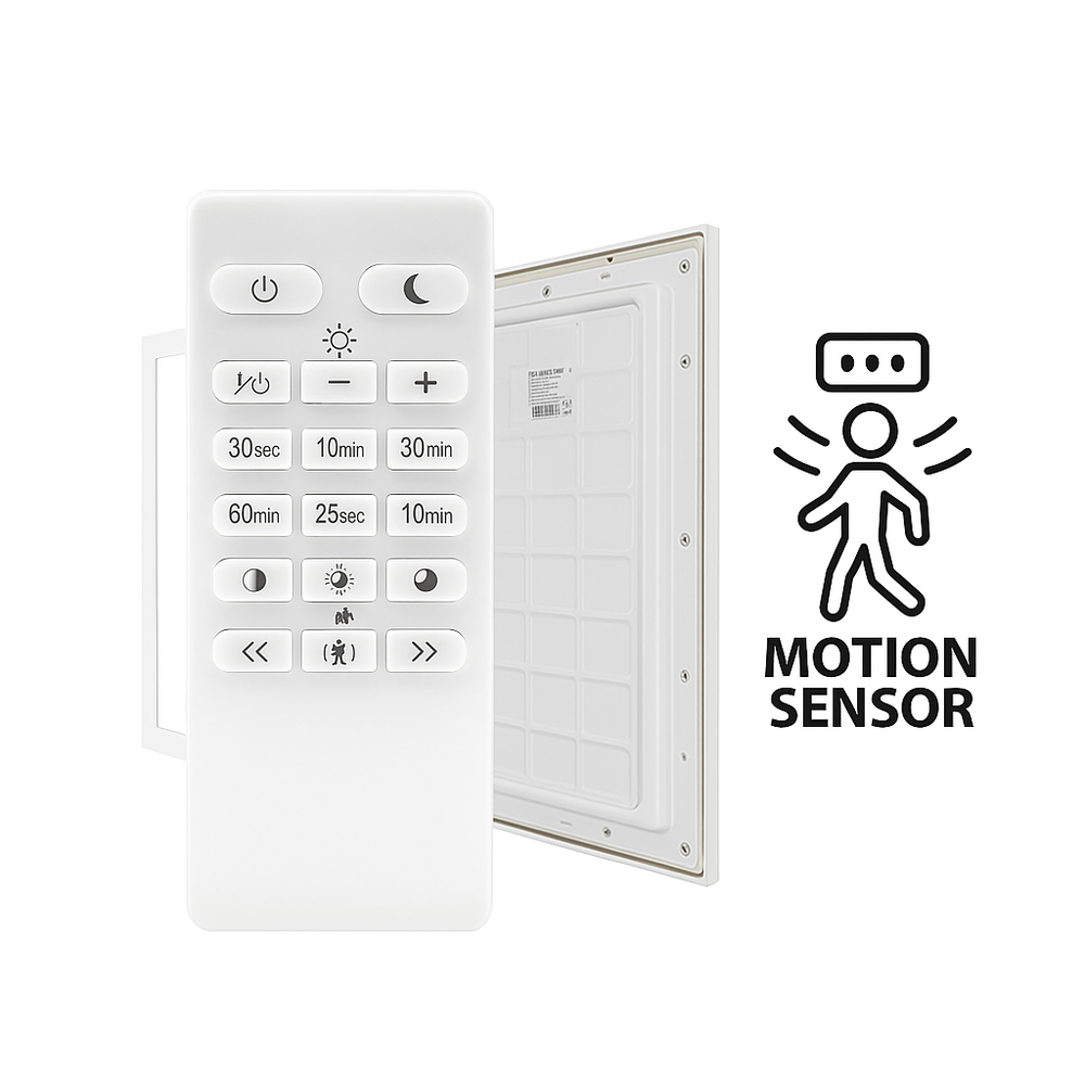 LCB LED Europe  LED Paneel Toebehoren |  Afstandbediening - Geschikt voor bediening LED Paneel Geïntegreerde Sensor