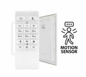 LCB LED Europe  LED Paneel Toebehoren |  Afstandbediening - Geschikt voor bediening LED Paneel Geïntegreerde Sensor