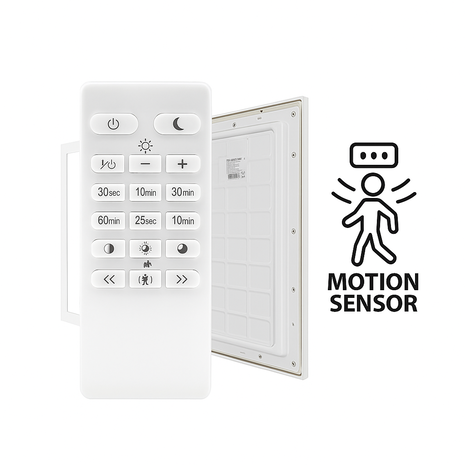 LCB LED LED Paneel Toebehoren |  Afstandbediening - Geschikt voor bediening LED Paneel Geïntegreerde Sensor