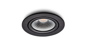 LCB LED LED Inbouwspot 85mm - IP54 Zwart - 5W 450Lm - 927 2700K Warm Wit | Geschikt voor badkamer - Zaagmaat 75MM - Dimbaar - 230v LCB LED LED Inbouwspot 85mm - IP54 Zwart - 5W 450Lm - 927 2700K Warm Wit | Geschikt voor badkamer - Zaagmaat 75MM - Dimbaar - 230v