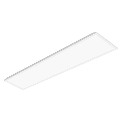 LED Paneel 120x30cm – Ultra Output - 18-25W 3600-5000Lm Multi Lumen Switch - 4000K Koel Wit | UGR19 Prisma - 5 Jaar Garantie