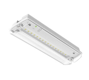 Ledvance Zakelijk: Professionele LED Verlichting & Armaturen LED Noodverlichting Portiek armatuur -  1.3W 200Lm - 5700K 857 Daglicht | Zelftest functie - Wand/ Plafond montage - Incl. Pictogram